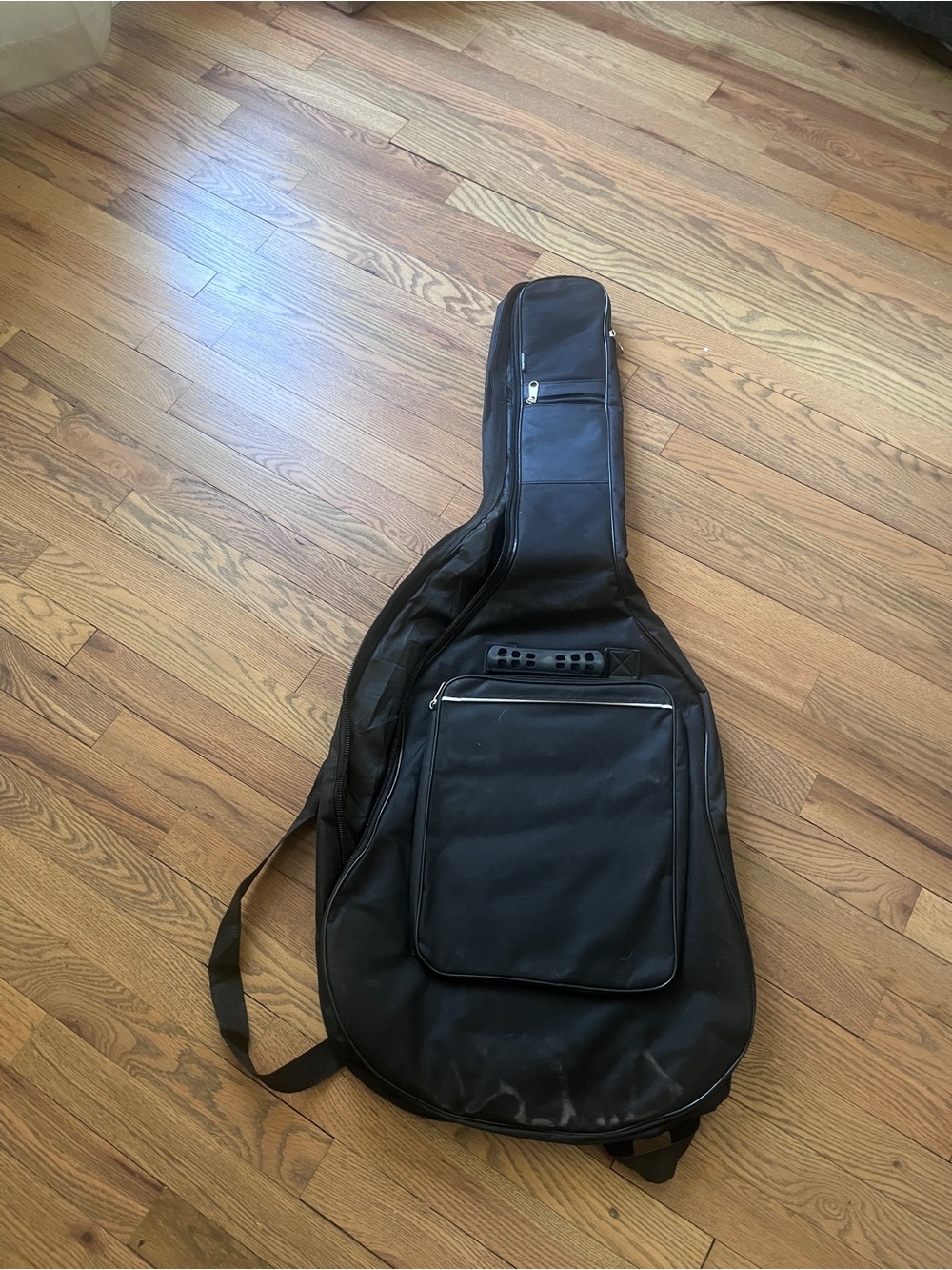 Black Guitar Gig Bag Case - Protective Soft Carrying Bag